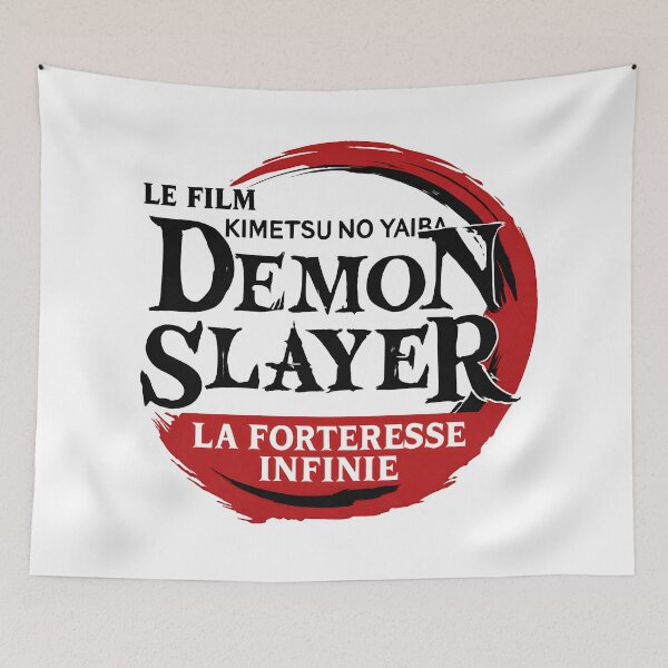 Item preview, Demon Slayer — “La Forteresse Infinie” (Infinity Castle Movie Logo) designed and sold by ArnaRey.