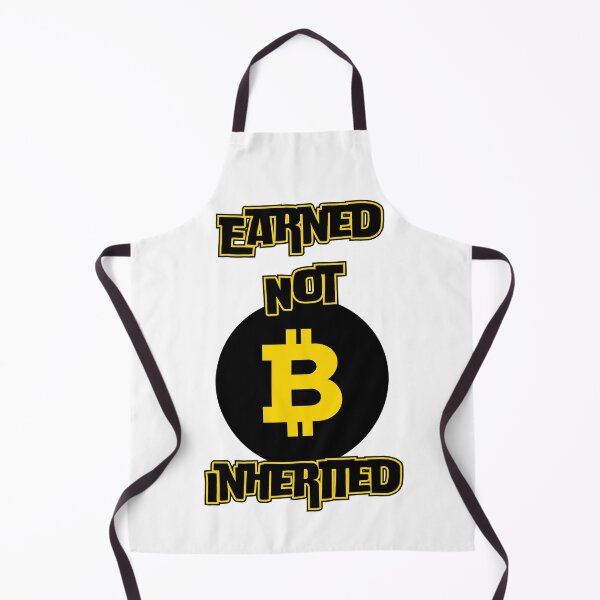 Item preview, Earned Not Inherited™ Crypto Grit Bitcoin Edition designed and sold by Compound Money.