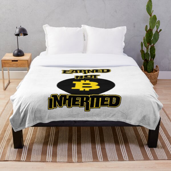 Item preview, Earned Not Inherited™ Crypto Grit Bitcoin Edition designed and sold by Compound Money.