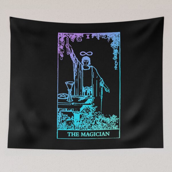 Item preview, The Magician Tarot Card Rider Waite Witchy  	 designed and sold by sfnujbco75.