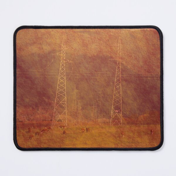 Item preview, Power Lines Over Countryside Fields designed and sold by Joy Watson - Natural Light Photography .