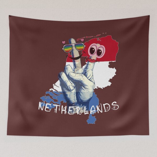 Item preview, PATRIOTIC HAND - PEACE, Make good vibe community - NETHERLANDS designed and sold by MJLO STORY TIME.