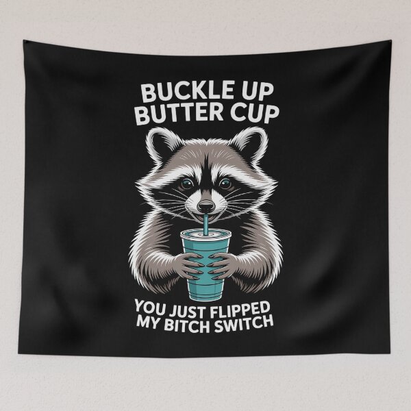 Item preview, Raccoon Sayings Humor Joke designed and sold by savrmiller.