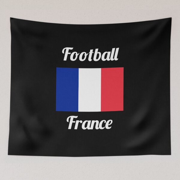 Item preview, France Football Flag – French Soccer Supporter Les Bleus Tricolor designed and sold by Fleetwood1994.