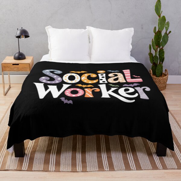 Item preview, Social Worker Halloween School Social Work Ghost Funny designed and sold by savrmiller.