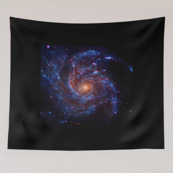 Item preview, The Pinwheel 	 (M101). Nasa Hubble Space Telescope Image, Enhanced. Classic 		 designed and sold by fegqwozjfr70.
