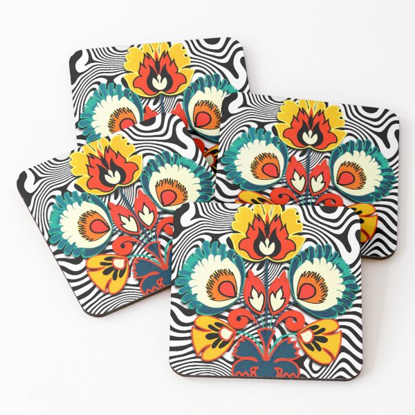 Item preview, Psychedelic Folk Art designed and sold by ViaARTfactory.
