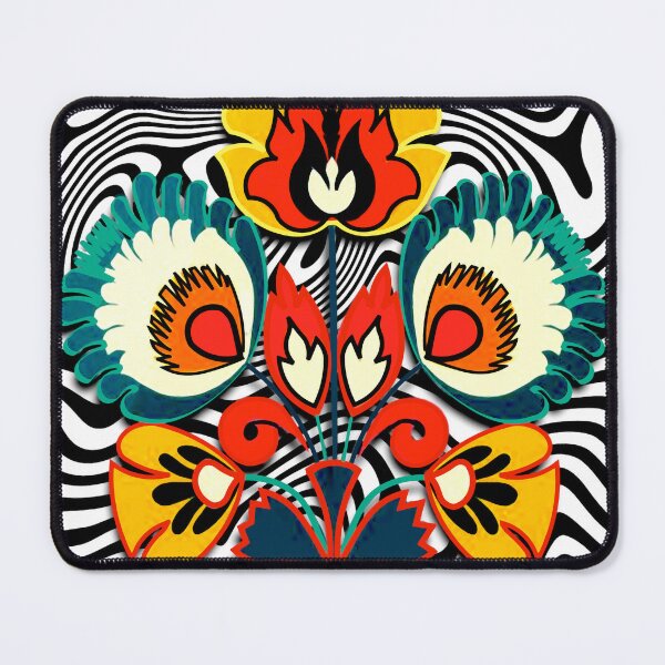 Item preview, Psychedelic Folk Art designed and sold by ViaARTfactory.