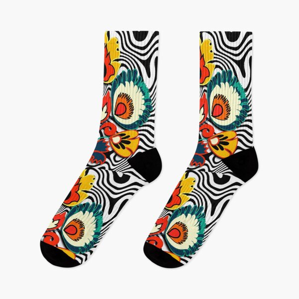 Item preview, Psychedelic Folk Art designed and sold by ViaARTfactory.