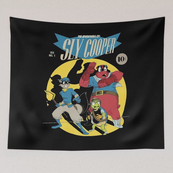 Item preview, The Adventures Of Sly Cooper  	 designed and sold by owdwckph73.
