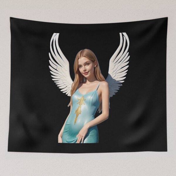 Item preview, Sirenas Tunic Litt Mermaid Angel designed and sold by PietroHauck.