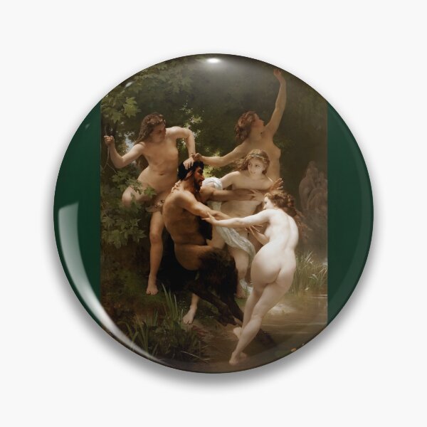 Item preview, Nymphs And Satyr By William-Adolphe Bouguereau Chiffon Top	 designed and sold by jdxlzisvxb88.