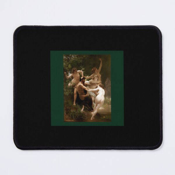 Item preview, Nymphs And Satyr By William-Adolphe Bouguereau Chiffon Top designed and sold by jdxlzisvxb88.