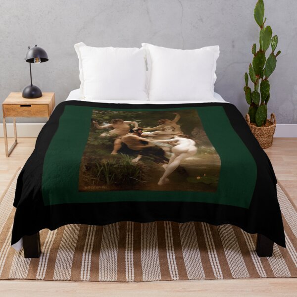 Item preview, Nymphs And Satyr By William-Adolphe Bouguereau Chiffon Top	 designed and sold by jdxlzisvxb88.
