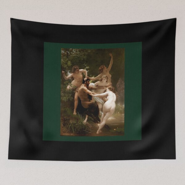 Item preview, Nymphs And Satyr By William-Adolphe Bouguereau Chiffon Top	 designed and sold by jdxlzisvxb88.