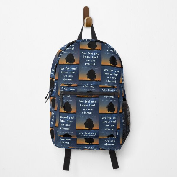 Item preview, Baruch Spinoza quote: We feel and know that we are eternal. designed and sold by artbleed.