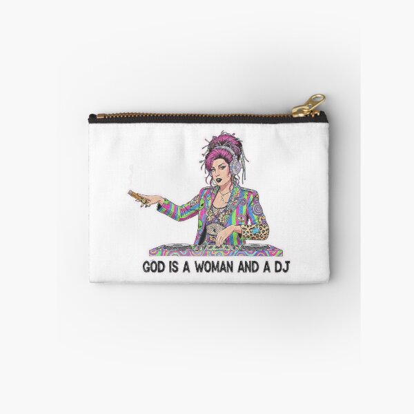 Item preview, God Is A Woman And A DJ - Psychedelic Rave Queen (Captain Hook Tribute) designed and sold by Hen-C-Art.