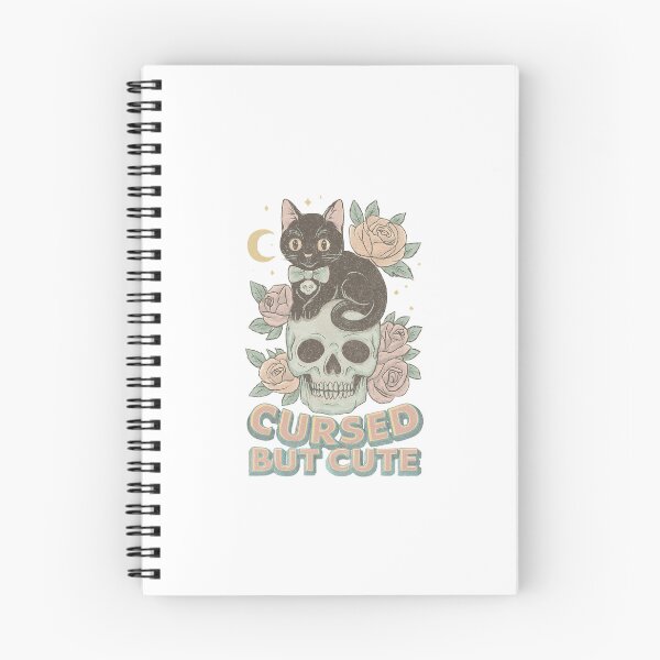 Item preview, Cursed But Cute – Skull Pastel GOTH Halloween Classic T-Shirt designed and sold by inkfluenceart.
