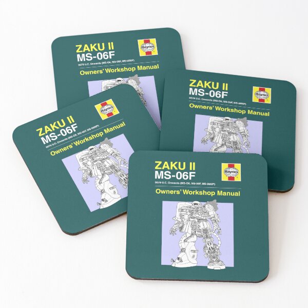 Item preview, Gundam - Zaku ii - Owner_s Manual   designed and sold by IshaBrun.
