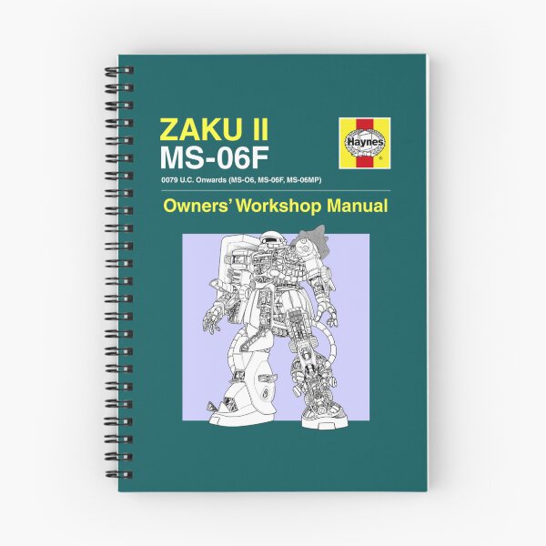 Item preview, Gundam - Zaku ii - Owner_s Manual   designed and sold by IshaBrun.