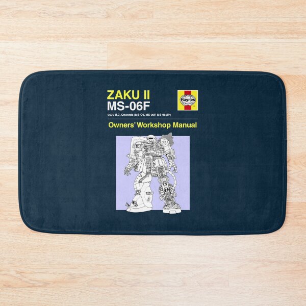Item preview, Gundam - Zaku ii - Owner_s Manual   designed and sold by IshaBrun.