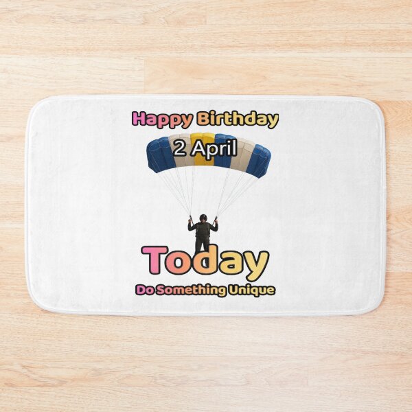 Item preview, Birthday Parachutist 2 April designed and sold by ariksworld.