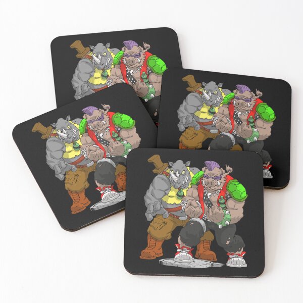 Item preview, Rocksteady_ Bebop TMNT designed and sold by PietroHauck.