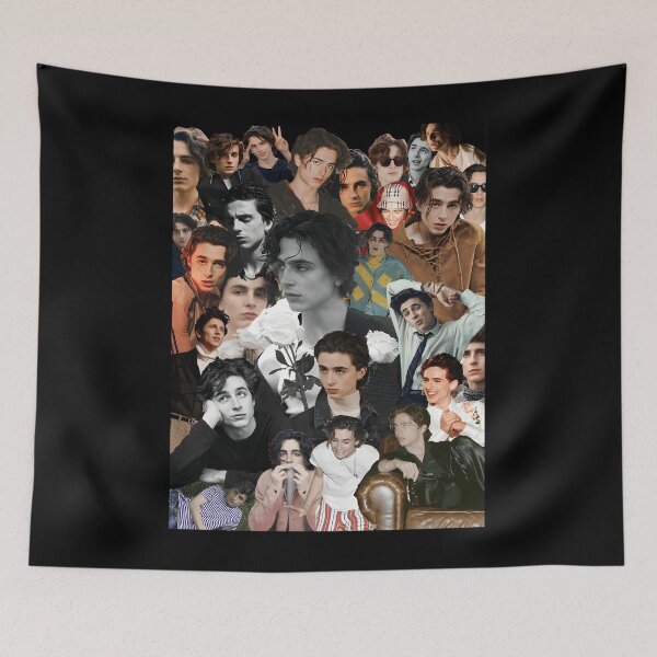 Item preview, Timothée Chalamet Collage Clásico designed and sold by mpdzddummab20.