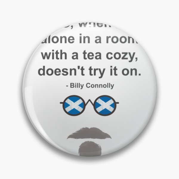 Item preview, Billy Connolly glasses and quote  	 designed and sold by qcnwgumej71.