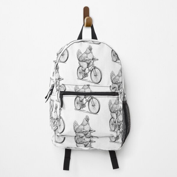 Item preview, Cycling Bicycle Chicken Hen Poultry Vintage Cyclist Funny designed and sold by GrandeDuc.