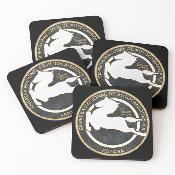 Item preview, Pegaso: Empresa Nacional De Autocamiones. S.A (Black Version) designed and sold by Rapaz Designs.