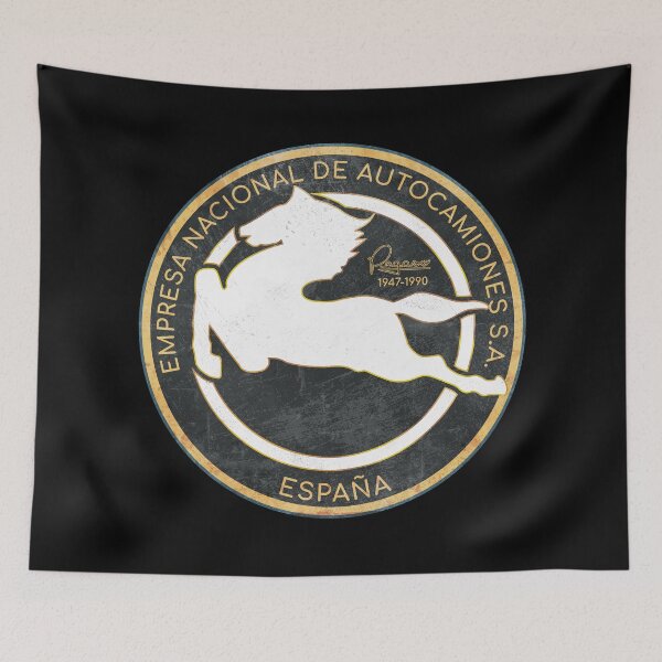 Item preview, Pegaso: Empresa Nacional De Autocamiones. S.A (Black Version) designed and sold by Rapaz Designs.
