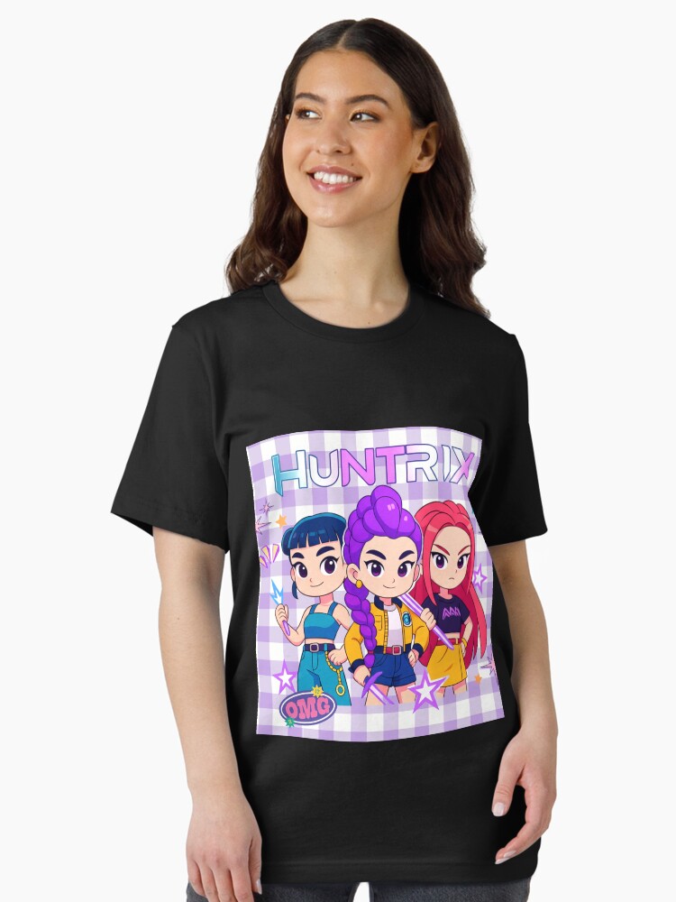 T-Shirt Kpop D-Demon H-Hunters Pour Enfants - Col Rond, Manches Courtes - Taille 100 à 160 Cm