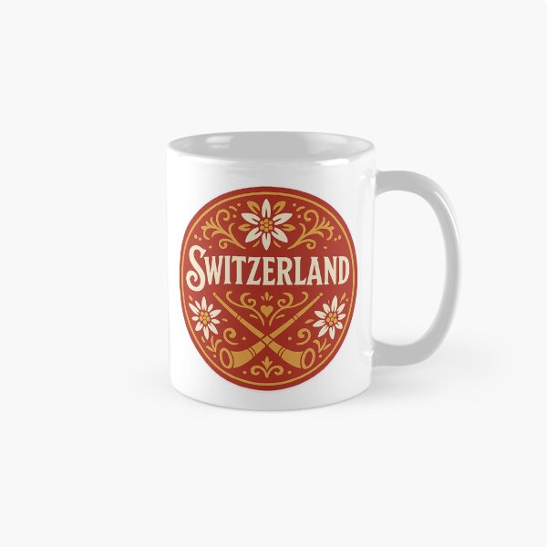 Item preview, Switzerland Alphorn Edelweiss designed and sold by M4nulas.