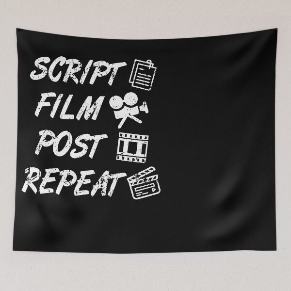 Item preview,  Script Film Post Repeat Poster designed and sold by COUNTELI.