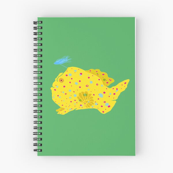 Item preview, Colorful Warty Frogfish Illustration – Deep Sea Anglerfish Art designed and sold by Kyotsube.