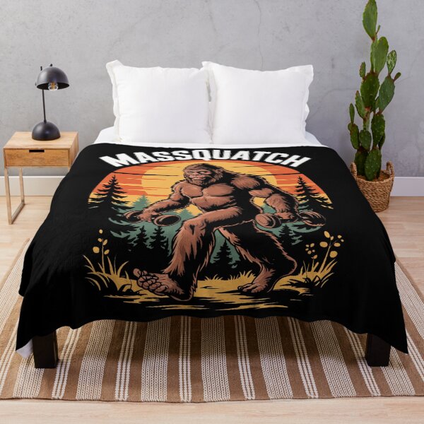Item preview, Animal Workout Bigfoot Funny Sasquatch Workout Gym Weightlifter designed and sold by tearbytea.