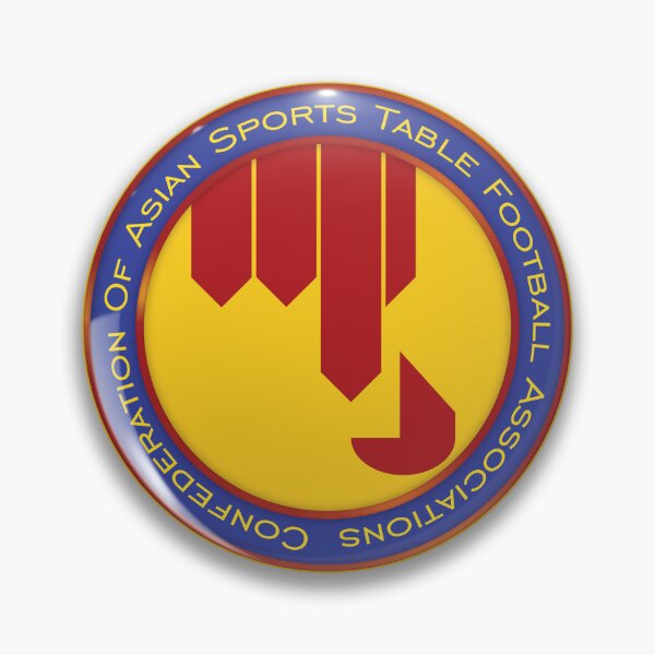Item preview, Confederation of Asian Sports Table Football Associations Logo designed and sold by ajebec.