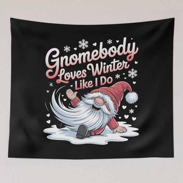 Item preview, winter gnome - holiday gnome - frosty bearded gnome - snow gnome - whimsical gnome - cozy winter vibes - festive gnome - snowy forest gnome - Nordic gnome winter - winter wonderland gnome designed and sold by JansenGS.
