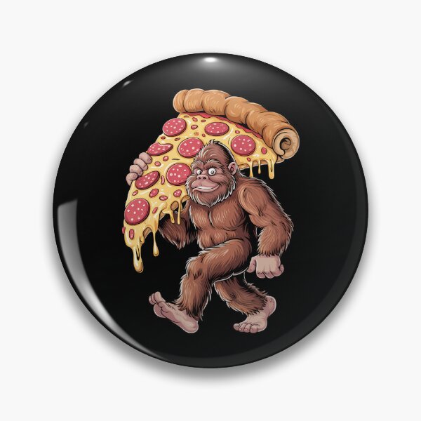 Item preview, Bigfoot Pizza Funny Food Lovers designed and sold by tearbytea.