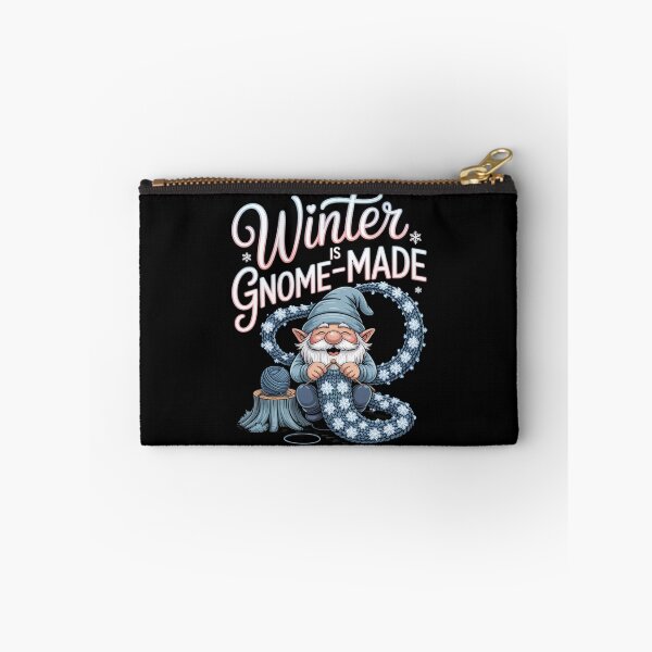 Item preview, winter gnome - holiday gnome - frosty bearded gnome - snow gnome - whimsical gnome - cozy winter vibes - festive gnome - snowy forest gnome - Nordic gnome winter - winter wonderland gnome designed and sold by JansenGS.