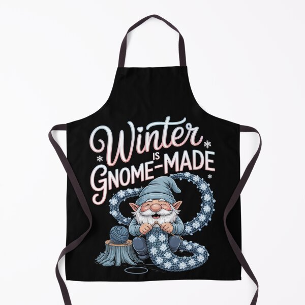Item preview, winter gnome - holiday gnome - frosty bearded gnome - snow gnome - whimsical gnome - cozy winter vibes - festive gnome - snowy forest gnome - Nordic gnome winter - winter wonderland gnome designed and sold by JansenGS.