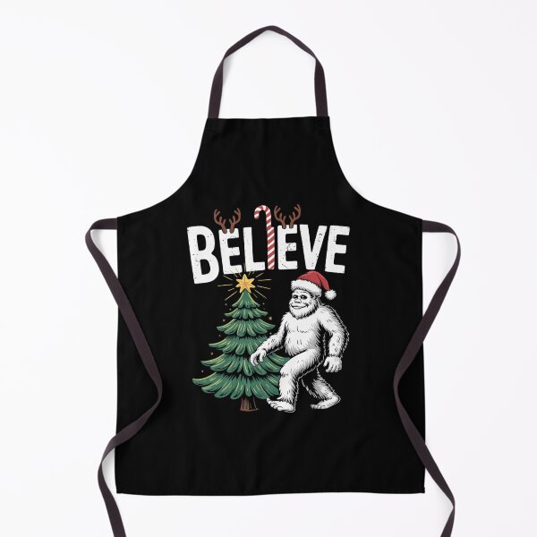 Item preview, Bigfoot Sasquatch Santa Christmas designed and sold by tearbytea.