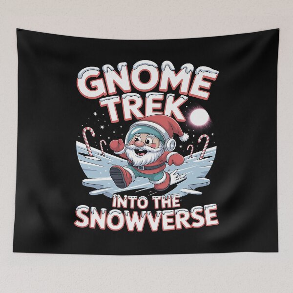 Item preview, chill gnomies - snowball fight gnomes - frosty beard - magical winter gnome - gnome snow angel - winter cabin gnome - holiday season gnome - chilly day gnome - snowflake gnome designed and sold by JansenGS.