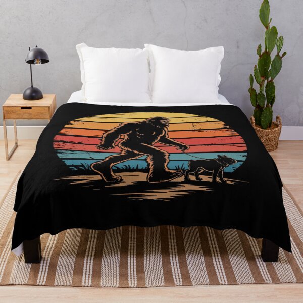 Item preview, Bigfoot Walking With A Pug Dog Animal Lovers designed and sold by tearbytea.