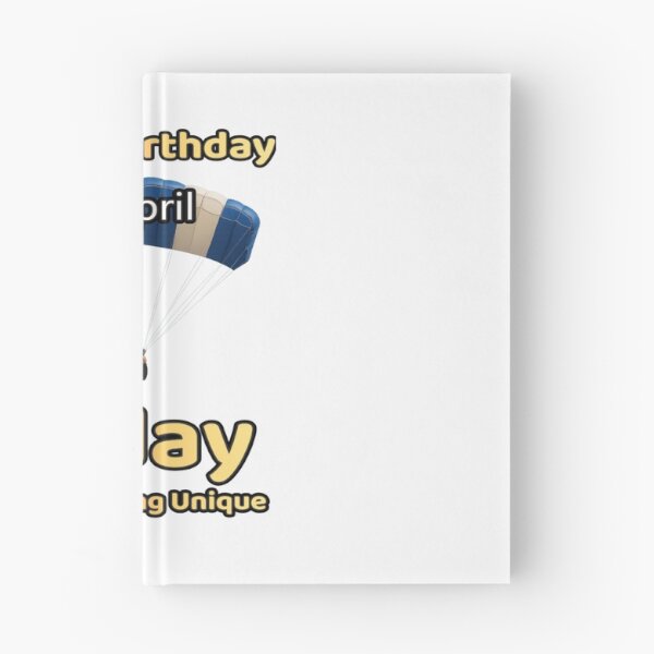 Item preview, Birthday Parachutist 29 April designed and sold by ariksworld.