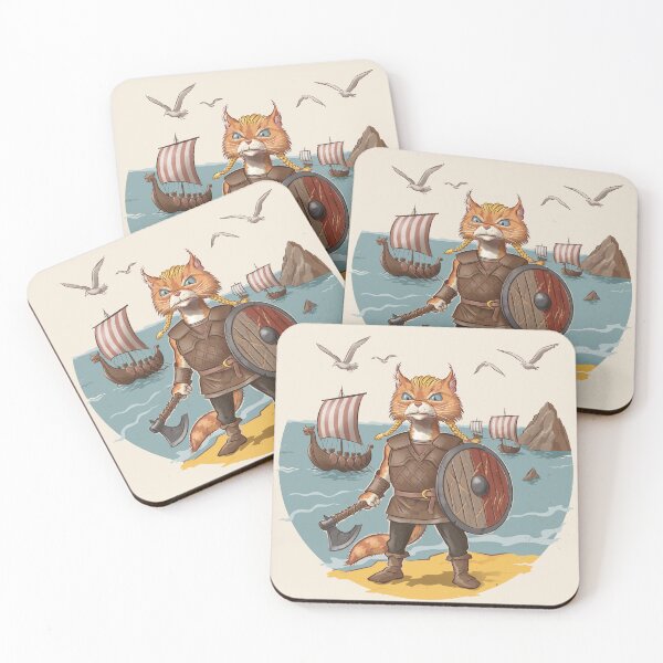 Item preview, Viking Cat Warrior designed and sold by Inky-Vibe.