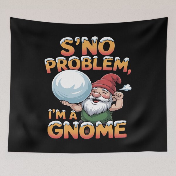 Item preview, winter gnome - holiday gnome - frosty bearded gnome - snow gnome - whimsical gnome - cozy winter vibes - festive gnome - snowy forest gnome - Nordic gnome winter - winter wonderland gnome designed and sold by JansenGS.