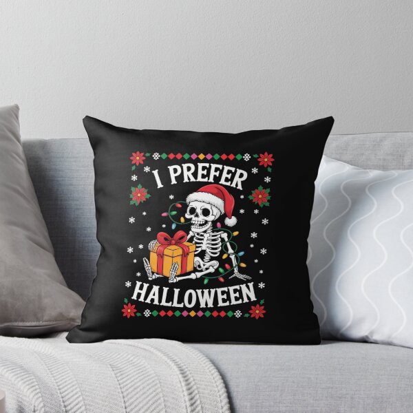 Item preview, Christmas Skeleton Halloween Xmas designed and sold by tearbytea.