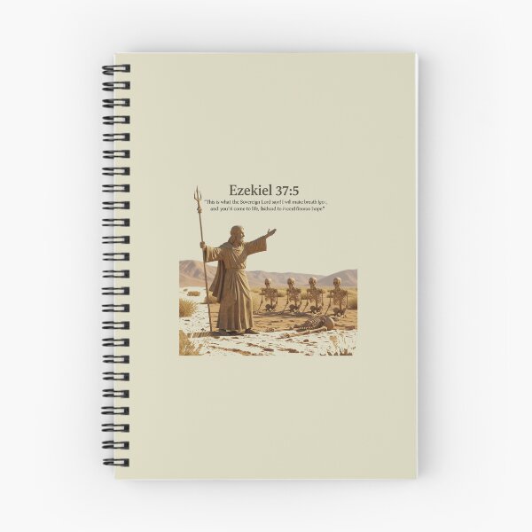Item preview, Ezekiel 3:17 Watchman – 3D Sketch Cartoon Style Bible Verse Illustration, designed and sold by PaintMeWorld.